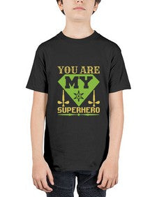 You are my superhero 268# - cartoon super hero - Youth Tee Unisex