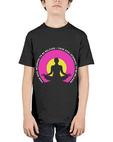 Your Soul Deserves to be Relaxed 657# - yoga - Youth Tee Unisex