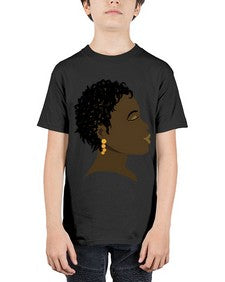 african girl 91# - black girls or women - Youth Tee Unisex