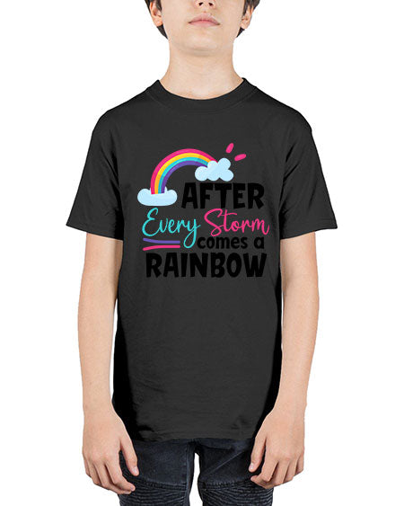 after every storm comes a rainbow Style 16# - baby - Youth Tee Unisex