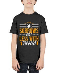 all sorrows are less with bread 16# - cooking - Youth Tee Unisex