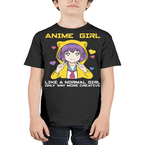 anime girl like a normal girl209# - anime - Youth Tee Unisex