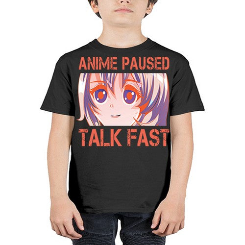 anime paused talk fast211# - anime - Youth Tee Unisex