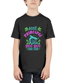 asst principal shark doo doo 4# - principal - Youth Tee Unisex