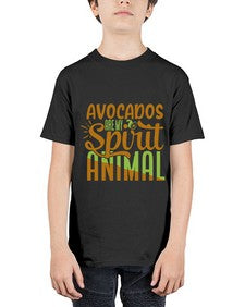 avocados are my spirit animal 32# - Avocado - Youth Tee Unisex