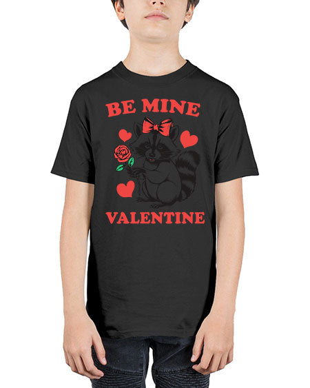 be mine valentine 3# - raccoon - Youth Tee Unisex