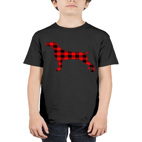 buffalo plaid beagle 63# - dogs - Youth Tee Unisex