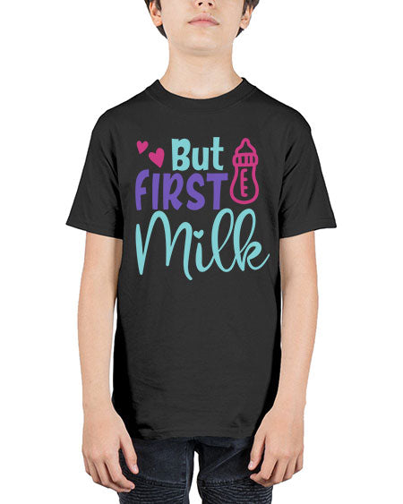 but first milk Style 49# - baby - Youth Tee Unisex