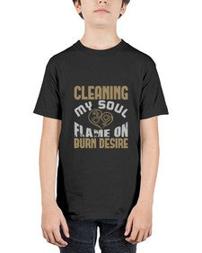 cleaning my sould flame on burn desire Style 92# - cleaner - Youth Tee Unisex
