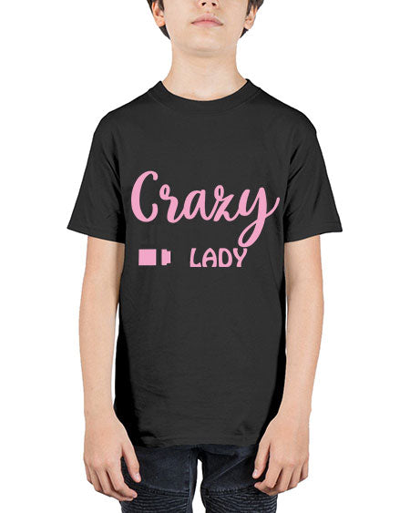 crazy lipstick lady Style 159# - beauty - fashion - Youth Tee Unisex