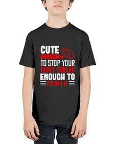 cute enough to stop your Style 689# - nurse - Youth Tee Unisex