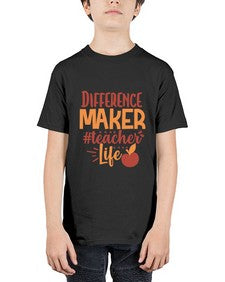 difference maker teacher life 710# - teacher - Youth Tee Unisex