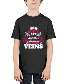 dont flatter yourself Style 716# - nurse - Youth Tee Unisex