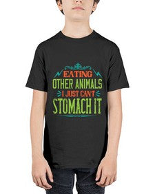 eating other animals 161# - vegan - Youth Tee Unisex