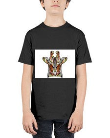 ethnic giraffe 425# - mandala - Youth Tee Unisex