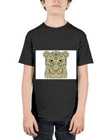 ethnic leopard 429# - mandala - Youth Tee Unisex