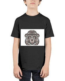 ethnic monkey 431# - mandala - Youth Tee Unisex