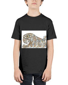 ethnic parrot 435# - mandala - Youth Tee Unisex