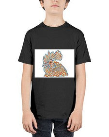 ethnic rooster 438# - mandala - Youth Tee Unisex