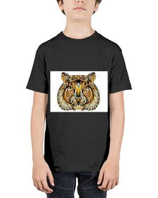 ethnic tiger 439# - mandala - Youth Tee Unisex