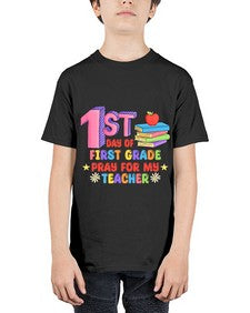first day of first Grade 101# - first grade - Youth Tee Unisex