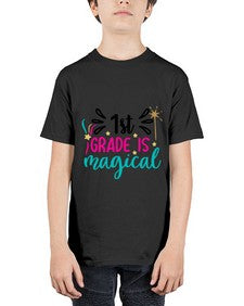 first grade is magical 140# - first grade - Youth Tee Unisex