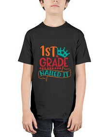 first grade nailed it 150# - first grade - Youth Tee Unisex