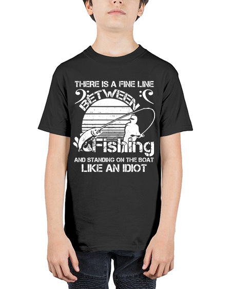 fishing 31# - shark-fish - Youth Tee Unisex
