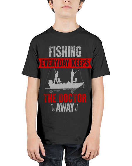 fishing 86# - shark-fish - Youth Tee Unisex