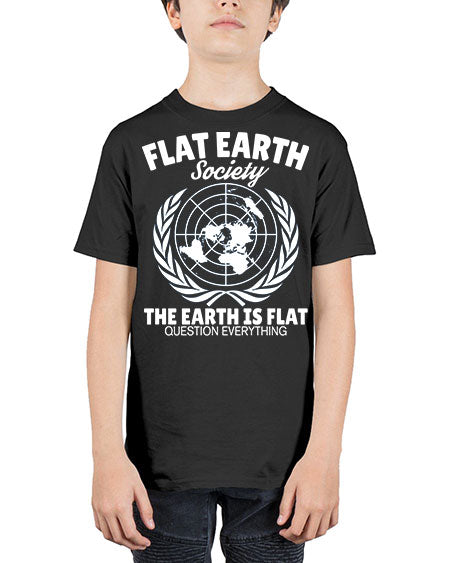 flat earth society 23# - nature - Youth Tee Unisex