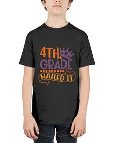 fourth grade nailed it 194# - fourth grade - Youth Tee Unisex