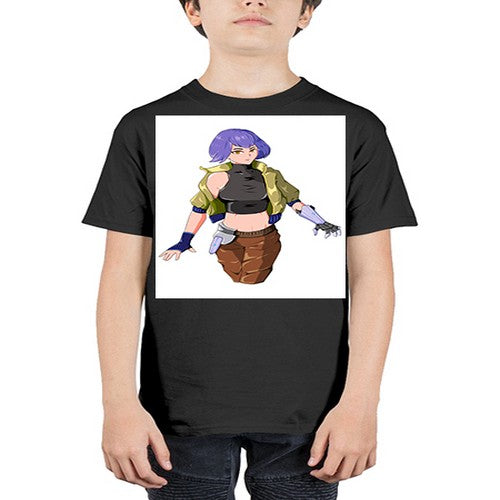 girl with gauntlet169# - anime - Youth Tee Unisex