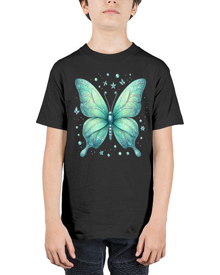 glitter butterfly 11# - butterfly - Youth Tee Unisex