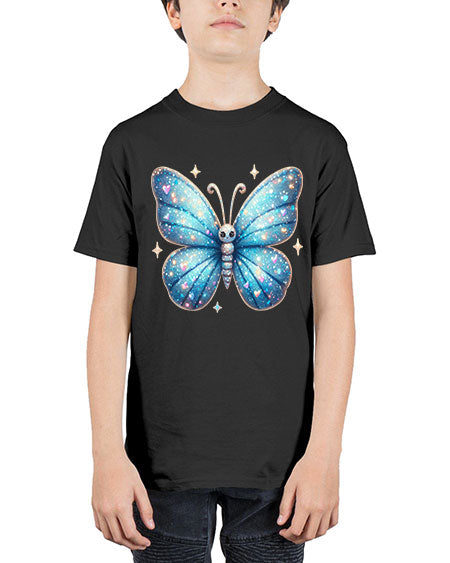 glitter butterfly 9# - butterfly - Youth Tee Unisex