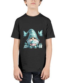 gnome with butterfly 10# - gnome - Youth Tee Unisex