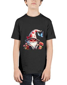 gnome with butterfly 13# - gnome - Youth Tee Unisex