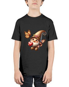 gnome with butterfly 22# - gnome - Youth Tee Unisex