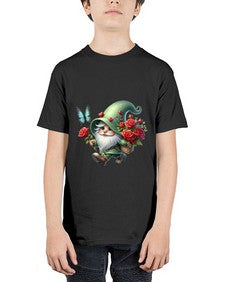 gnome with butterfly 24# - gnome - Youth Tee Unisex
