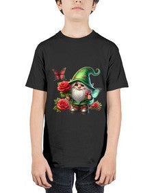 gnome with butterfly 26# - gnome - Youth Tee Unisex