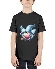 gnome with butterfly 28# - gnome - Youth Tee Unisex