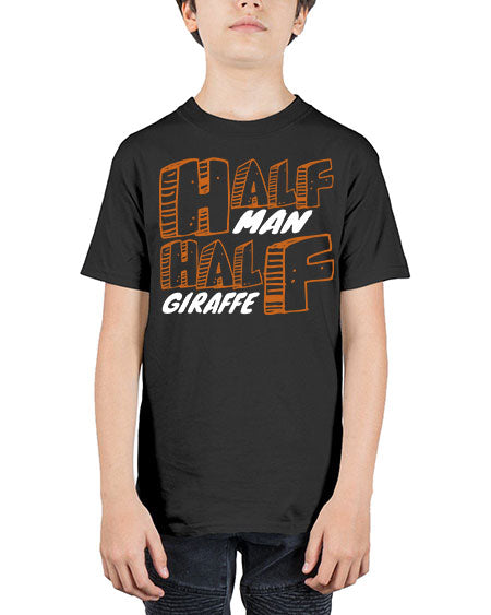 half man half giraffe - giraffee - Youth Tee Unisex