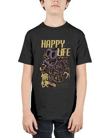 happy life 506# - art pop art - Youth Tee Unisex