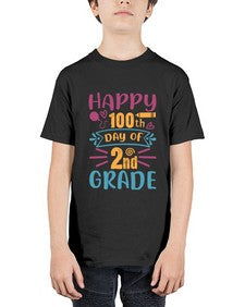 happy one hundredth day of second grade 249# - second grade - Youth Tee Unisex