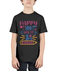 happy th day of third grade 254# - third grade - Youth Tee Unisex