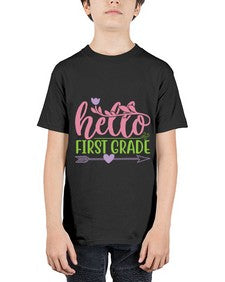 hello first grade 269# - first grade - Youth Tee Unisex