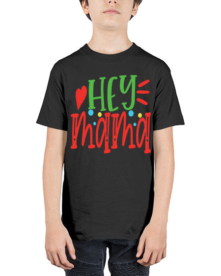 hey mama Style 16# - autism - Youth Tee Unisex