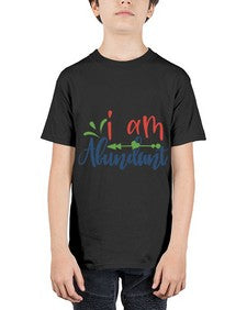 i am abundant Style 109# - motivation - Youth Tee Unisex