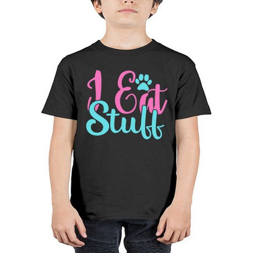 i eat stuff Style 82# - dogs - Youth Tee Unisex