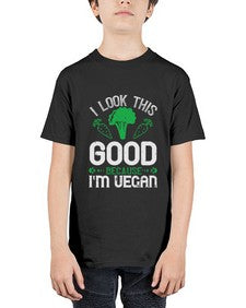i look this good because im vegan 1131# - vegan - Youth Tee Unisex