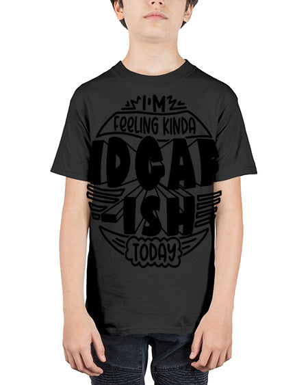 im feeling kinda idgafish today 10# - shark-fish - Youth Tee Unisex